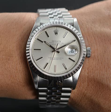 gents rolex date-just r&r crystal|Rolex Datejust for sale.